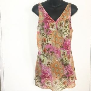 Vintage Victoria's Secret Floral Sleep Dress Med